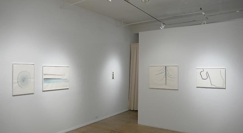 Silvia Bächli: Fjall<br />Installation<br />
