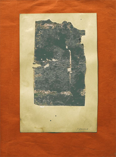 Untitled				<br />1920<br />soiled paper collaged on paper mounted on colored paper<br />