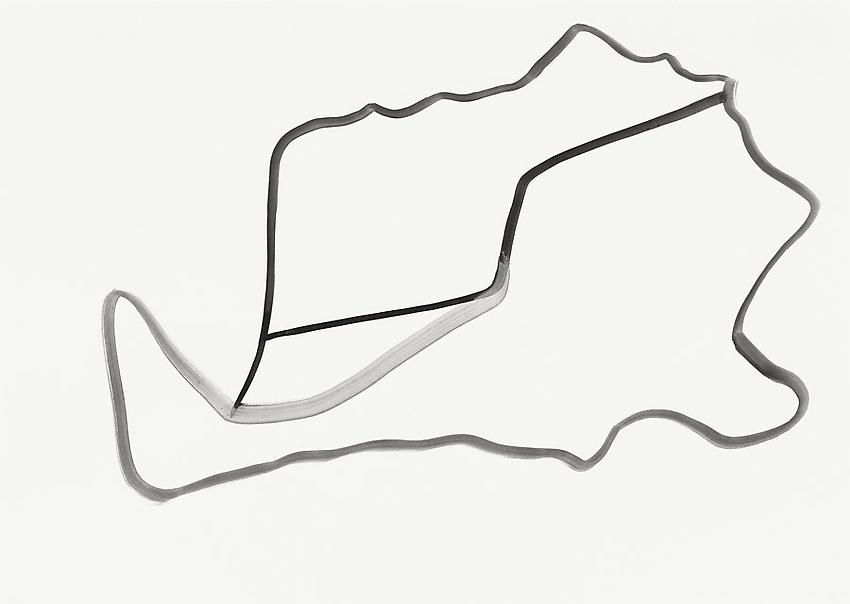 Silvia Bächli<br />Untitled<br />2010<br />gouache on paper<br />17 3/8 x 24 3/8 inches (44 x 62 cm) <br />PF1983<br />