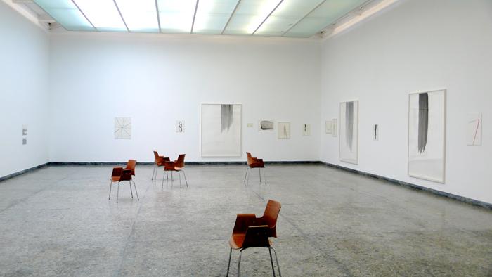 Silvia Bächli<br />Instalation, das (to Inger Christensen)<br />La Biennale di Venezia 09<br />