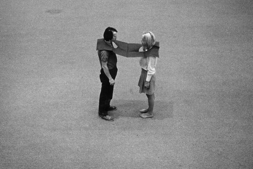 Franz Erhard Walther<br />Connection (head)<br />1967<br />cotton<br />