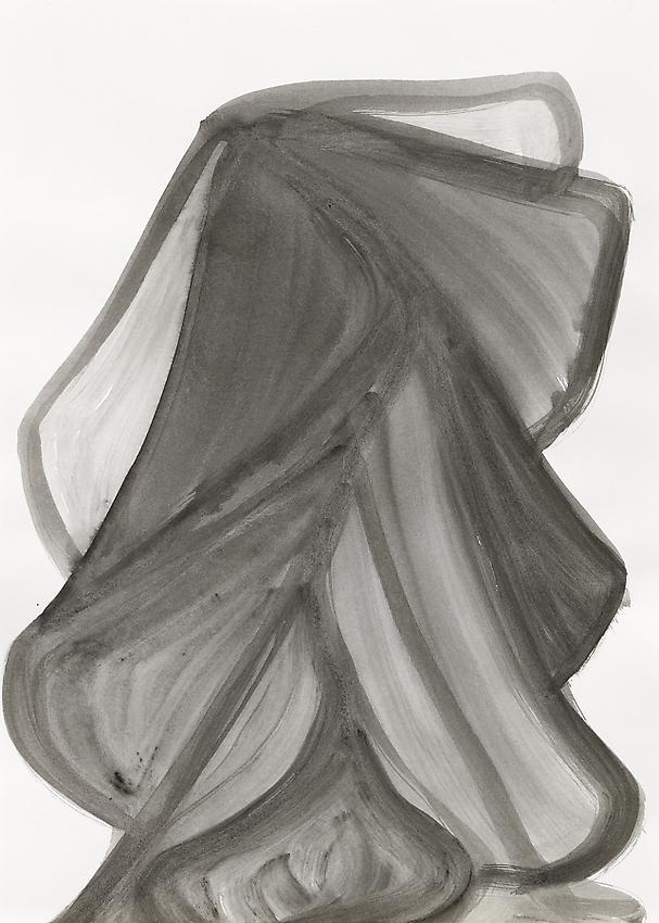 Silvia Bächli<br />Untitled (part of the installation "das")<br />2009<br />