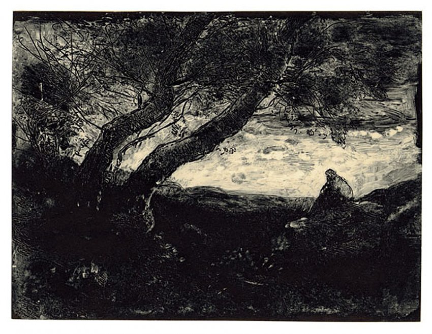 Jean-Baptiste-Camille Corot<br />Le Songeur<br />1854<br />