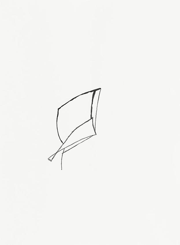 Silvia Bächli<br />Untitled<br />2010<br />india ink on paper<br />29 1/2 x 21 5/8 inches (75 x 55 cm) <br />PF1972<br />