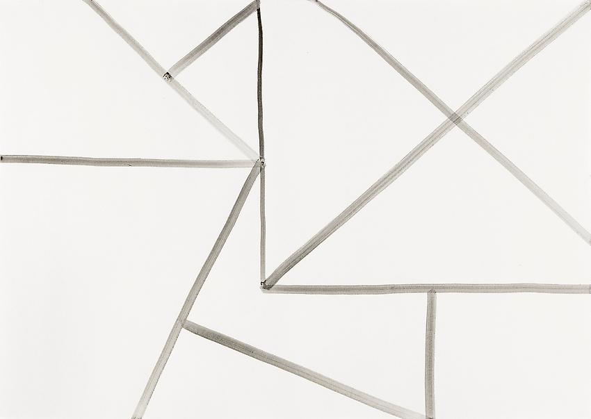 Silvia Bächli<br />Untitled (part of the installation "das")<br />2009<br />
