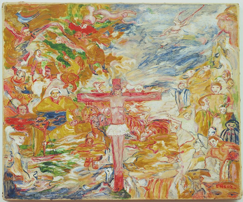 Le Christ agonisant (Christ in Agony)<br />	1939 (1938?)<br />	oil on canvas<br />