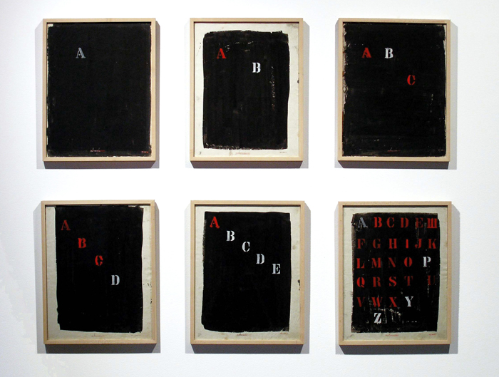 Mangelos<br />Abeceda 1 - 6 (Alphabet 1-6)<br />1971-1978<br />