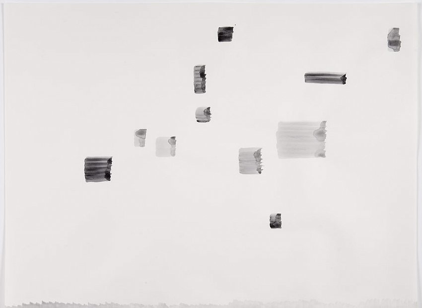 Silvia Bächli<br />Untitled<br />2007<br />gouache on paper<br />23 5/8 x 31 1/2 inches<br />  (60 x 80 cm)<br />PF1348<br />