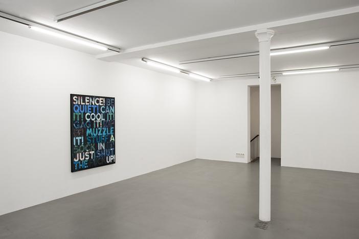 Mel Bochner<br />Exhibition view, Galerie Nelson-Freeman, Paris<br />2010<br />