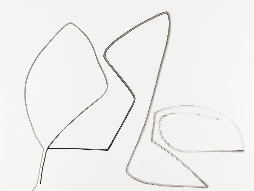 Silvia Bächli<br />Untitled (part of the installation "das")<br />2009<br />