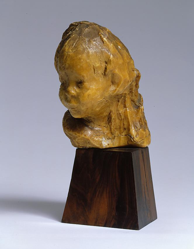 Medardo Rosso<br />Bambino ebreo<br />1892-93<br />wax over plaster on artist's base<br />10 x 5 7/8 x 7 5/8 inches<br />(25.5 x 15 x 19.5 cm)<br />