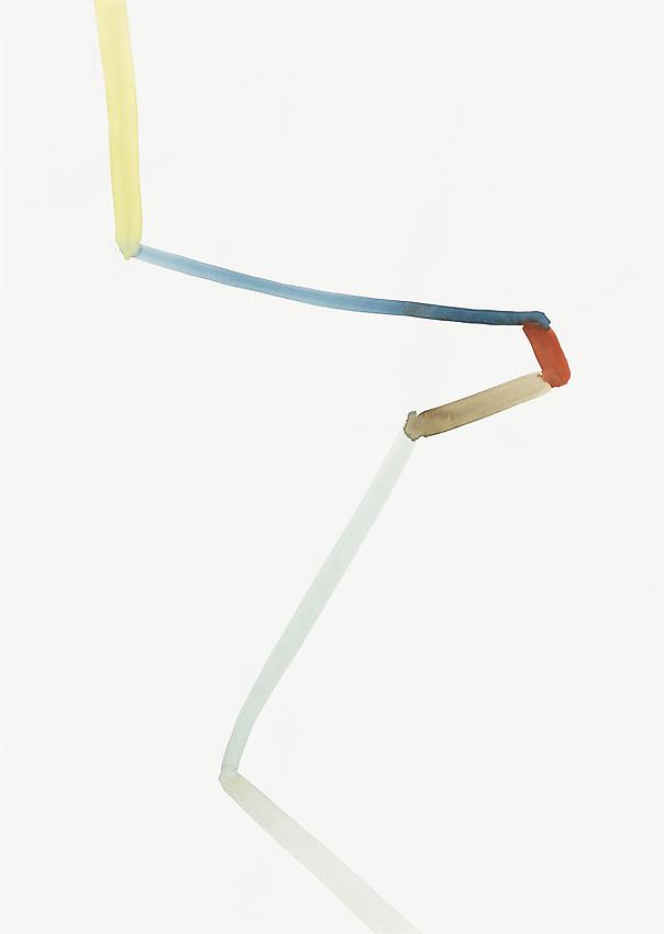 Silvia Bächli<br />Untitled<br />2010<br />gouache on paper<br />24 3/8 x 17 3/8 inches (62 x 44 cm) <br />PF1979<br />
