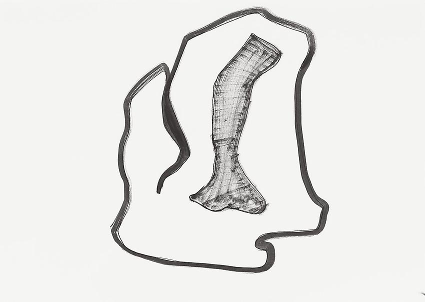 Silvia Bächli<br />Untitled<br />2010<br />gouache on paper<br />17 3/8 x 24 3/8 inches (44 x 62 cm) <br />PF1982<br />
