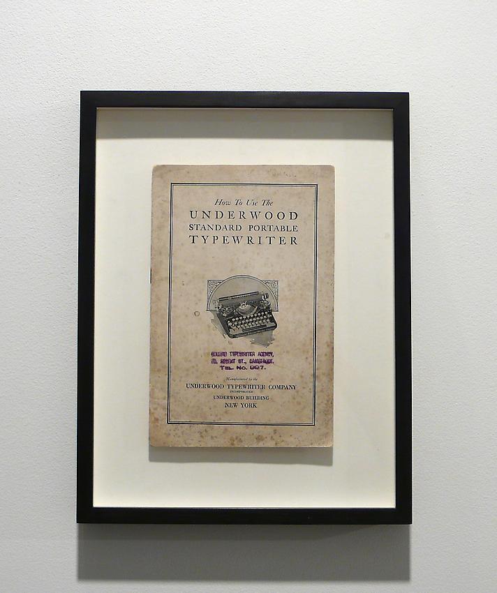 Richard Wentworth<br />Mon cher monsieur<br />2010<br />