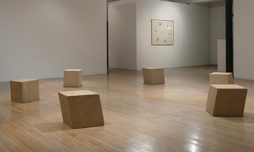 BRUCE NAUMAN<br />Diamond Mind Circle of Tears Fallen All Around Me<br />1975<br />graphite on paper<br />34 x 44 inches (86.4 x 111.8 cm)<br />