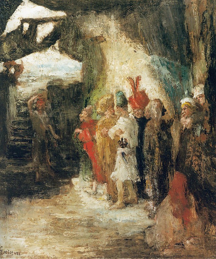 Judas lançant l