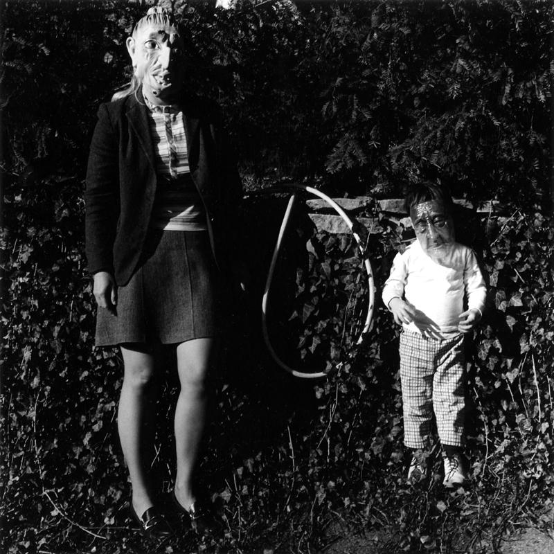 Ralph Eugene Meatyard<br />One of seven kids of Mertonian friend<br />c. 1970-72<br />gelatin silver print<br />image: 7 5/8 x 7 5/8 inches (19.4 x 19.4 cm)<br />