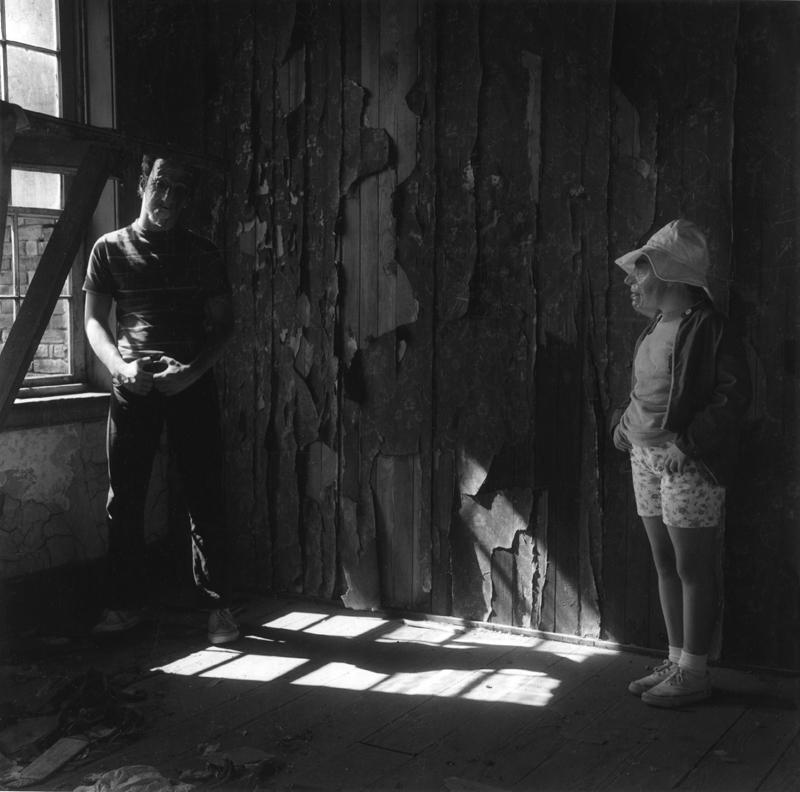 Ralph Eugene Meatyard<br />Untitled<br />1962<br />gelatin silver print<br />image and sheet: 6 3/4 x 6 3/4 inches<br />(17.2 x 17.2 cm)<br />