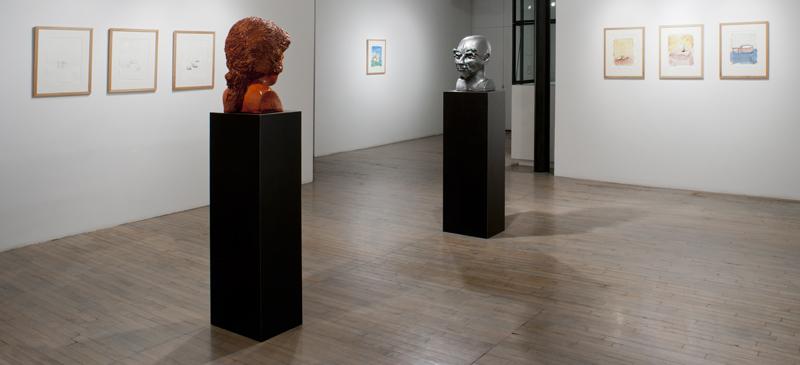 Thomas Schütte, Installation, 560 Broadway<br />