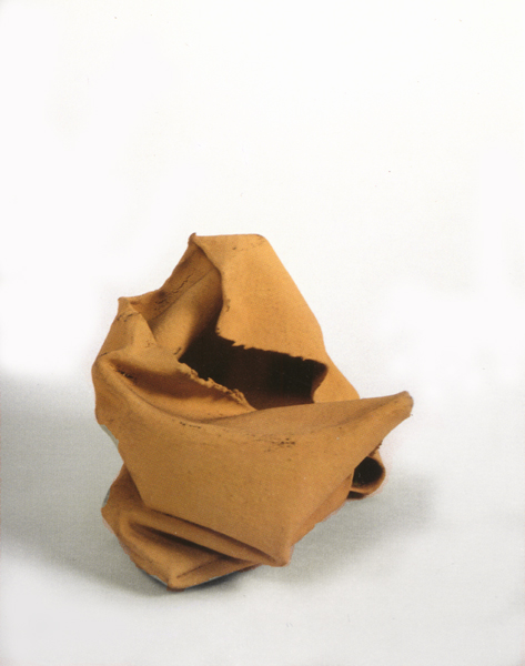 Richard Tuttle<br />The Point from the Corner of the Room II<br />1973-74<br />4 3/4 x 5 1/8 x 5 1/8 inches<br />(10.64 x 13.02 x 13.02 cm)<br />