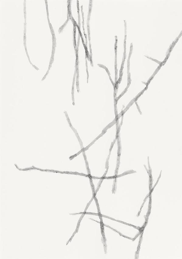 Silvia Bächli<br />Untitled<br />2010<br />gouache on paper<br />17 3/8 x 12 1/4 inches (44 x 31 cm) <br />PF2000<br />