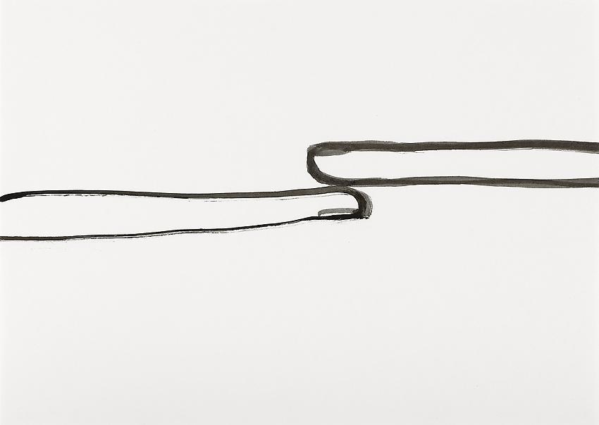 Silvia Bächli<br />Untitled (part of the installation "das")<br />2009<br />