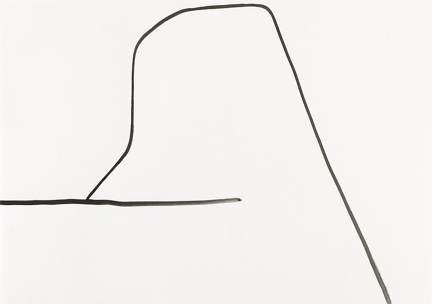Silvia Bächli<br />Untitled (part of the installation "das")<br />2009<br />