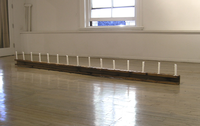 Richard Serra<br />Candle Piece<br />1967<br />