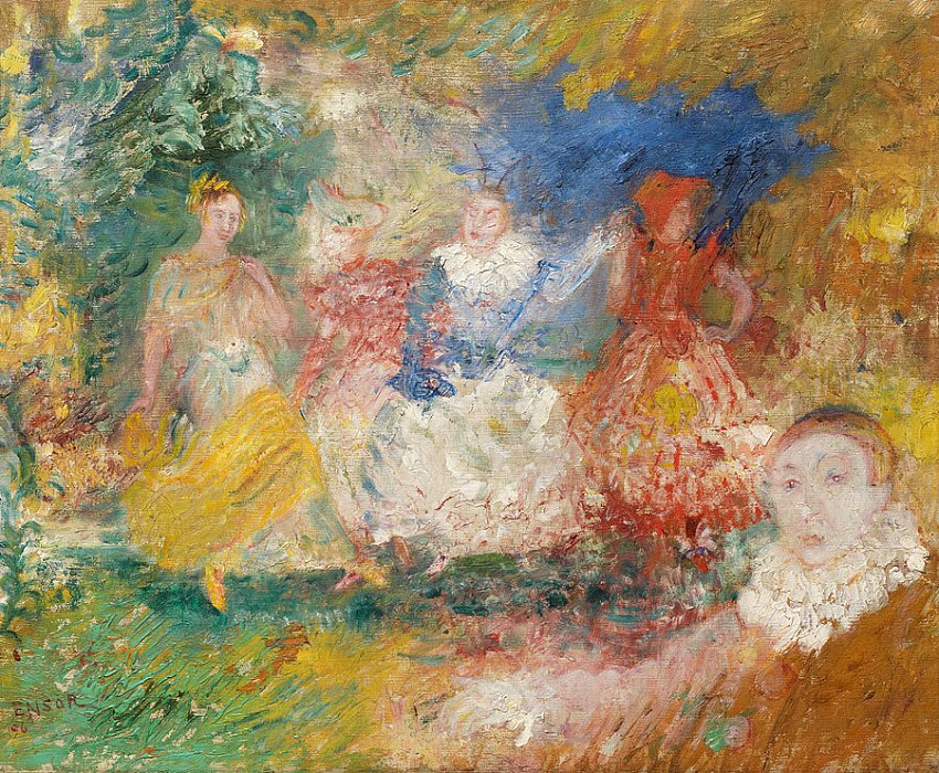 Les Ballerines (La danse) (The Ballerinas (The Dance))<br />	1896<br />	oil on canvas								<br />