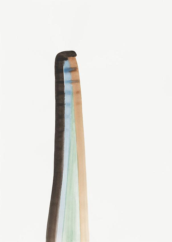 Silvia Bächli<br />Untitled<br />2010<br />gouache on paper<br />24 3/8 x 17 3/8 inches (62 x 44 cm) <br />PF1977<br />
