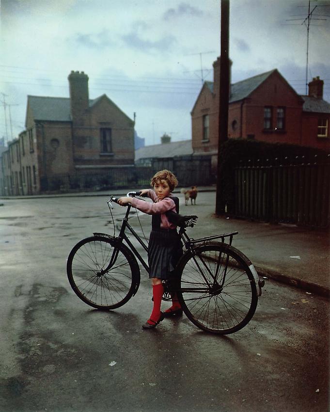 Evelyn Hofer<br />Girl with Bicycle<br />1966<br />