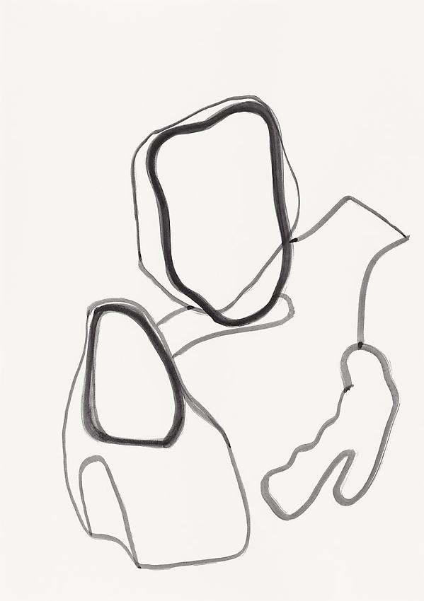 Silvia Bächl<br />Untitled<br />2010<br />gouache on paper<br />17 3/8 x 12 1/4 inches (44 x 31 cm) <br />PF2003i<br />