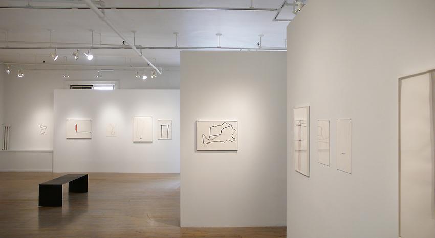 Silvia Bächli: Fjall<br />Installation<br />