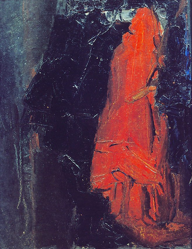 James Ensor<br />Le porte-manteau  (The Hatstand)<br />	1876<br />