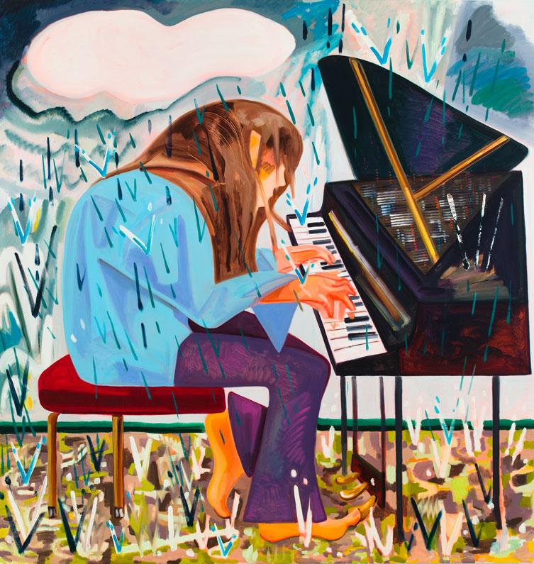 piano rain