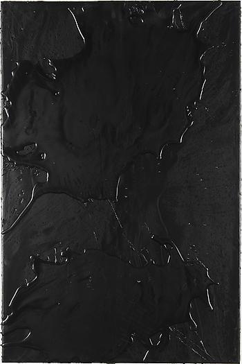 Cosmic Slop, 2008
Black soap and microcrystalline wax on board
36 x 24 inches
91.4 x 61 cm