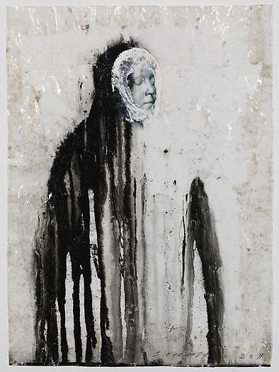 Veiled Shadow XVI, 2011
Mixed media on paper
16 1/2 x 11 3/4 inches
42 x 30 cm