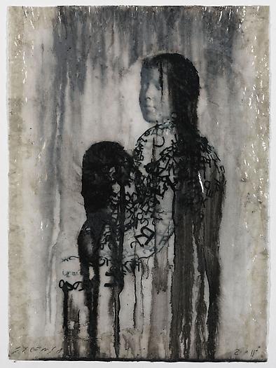 Veiled Shadow XXVIII, 2011
Mixed media on paper
16 1/2 x 11 3/4 inches
42 x 30 cm
