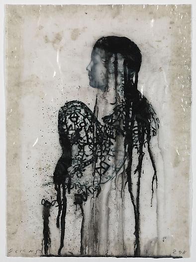 Veiled Shadow XXX, 2011
Mixed media on paper
16 1/2 x 11 3/4 inches
42 x 30 cm