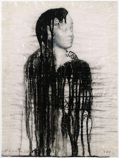 Veiled Shadow XXXVI, 2011
Mixed media on paper
16 1/2 x 11 3/4 inches
42 x 30 cm