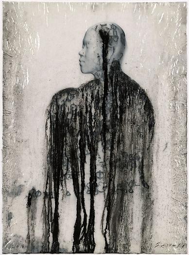 Veiled Shadow LI, 2011
Mixed media on paper
16 1/2 x 11 3/4 inches
42 x 30 cm