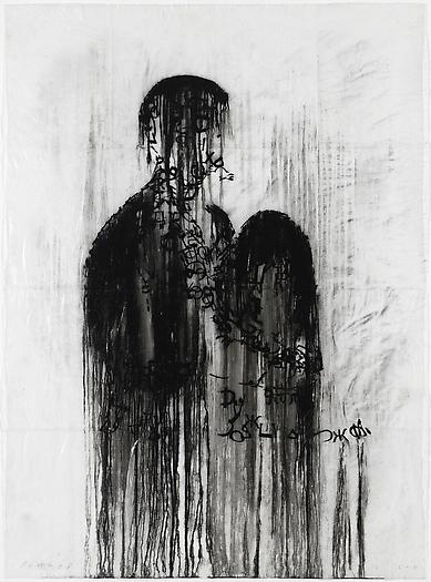 Shadow Study LXII, 2011
Mixed media on paper
62 1/4 x 44 1/8 inches
158 x 112 cm
