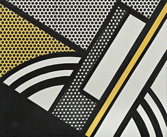 Modern Painting  with Yellow Shaft, 1967
Oil and magna on canvas
16 x 20 in.
40.6 x 50.8 cm