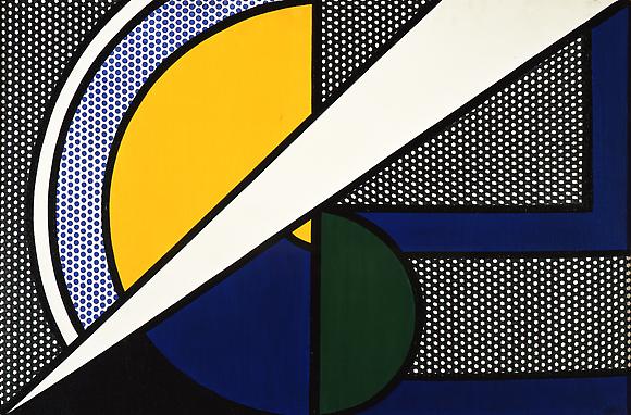 Modern Painting, 1967
Oil and magna on canvas
24 x 36 in.
61 x 91.4 cm
