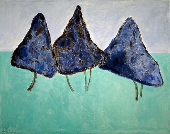 Dancing Trees, 1960
Oil on canvas
52 x 66 in.
132.1 x 167.6 cm