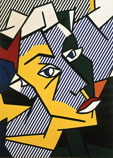 Roy Lichtenstein
Untitled (Head), 1980
Oil and Magna on canvas
50 x 36 in.
