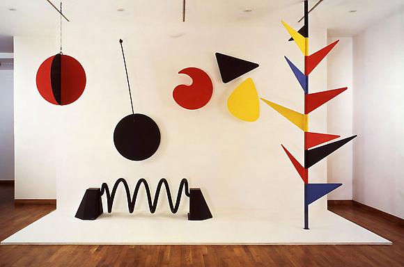 Alexander Calder
Model for the Universe, 1974
Mechanised mobile, painted sheet metal
144 x 216 x 84 in.