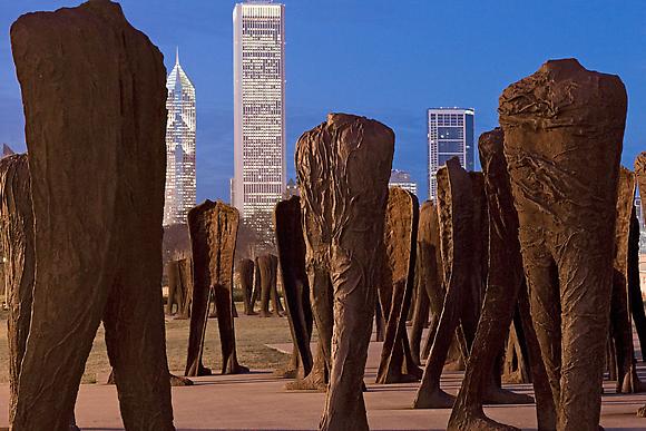 Agora, 2006
Permanent installation of 106 cast iron figures, each approximately 9 feet tall. Installed in Grant Park, Chicago.