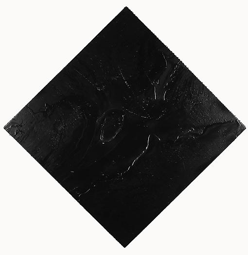 Cosmic Slop, 2008
Black soap and microcrystalline wax on board
70 x 70 inches
177.8 x 177.8 cm