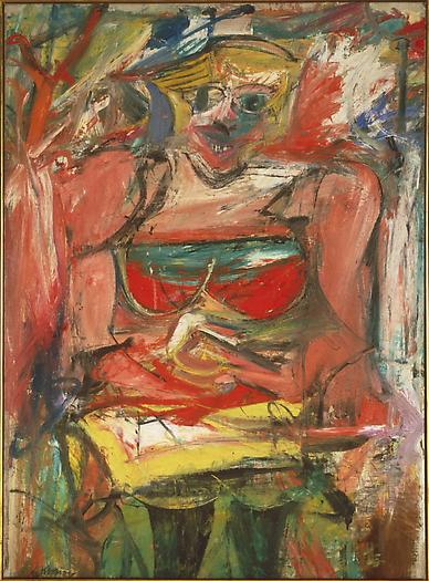 Willem de Kooning
Woman V, 1952-53
Oil on canvas
61 x 45 in.